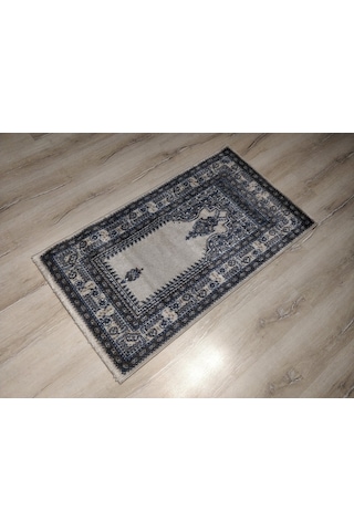 2 Adet Halı Sarayı Sihir Namazlık Seccade Nm012 Gri 60X115Cm