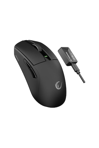 Rampage Zenıth Bt+wired+2.4g Siyah Kablosuz Paw3395 Nordıc 52833 Mcu Gaming Oyuncu Mouse -