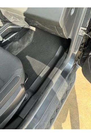 Dacia Duster İle Uyumlu  Halı Koruma Kapağı Kapı Eşiği Plastiği 2018 Ve Üstü