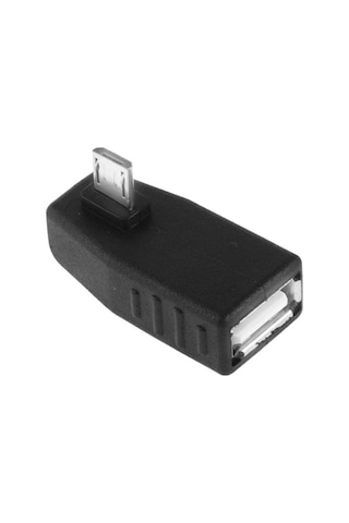 Micro Usb Otg 90 Derece Samsung Uyumlu Sony Lg Htc