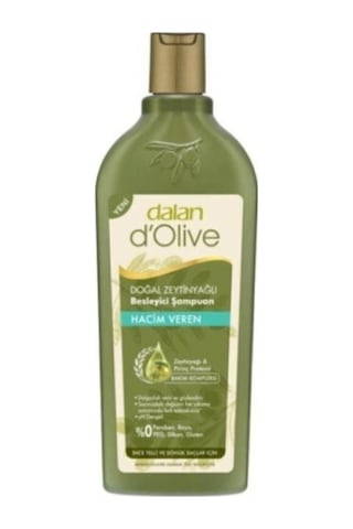 Dalan Dolive Zeytinyağlı Hacim Veren Şampuan 2 x 400 ML