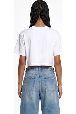 Vans Y2k Boho Relax Crop Kadın Beyaz T-shirt Vn000xdywht1 2800324