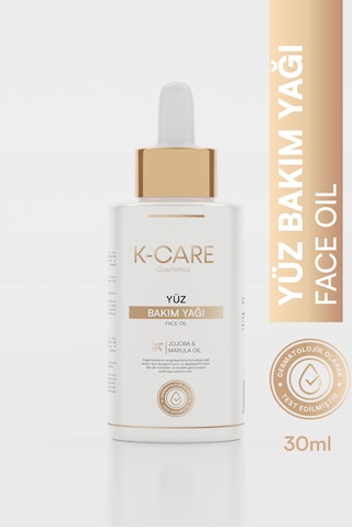 K K-care Cosmetics Face Oil Yüz Bakım Yağı 30 ML
