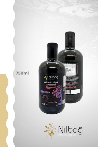 Nilbağ Zeytinyağları Ayvalık Naturel Sızma Zeytinyağı Meyvemsi 750 ML