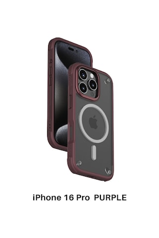 Momax MUAP24MU AiR CaseForm Apple Uyumlu iPhone 16 Pro Manyetik Telefon Kılıfı
