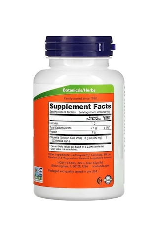 Chlorella, 1.000 Mg, 120 Tablet