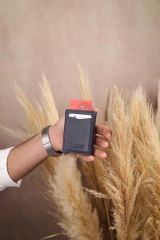 Summit 4361 Erkek Mekanizmalı Kartlık Cüzdan Siyah