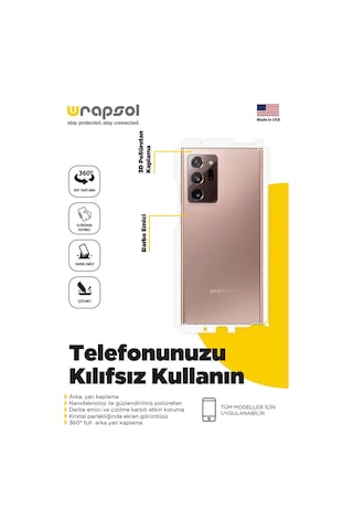 Oppo Find X6 Pro Arka Kamera Ve Üst Kısmı Koruyan Poliüretan Film