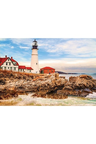 Educa 1500 Parça Rocky Lighthouse Puzzle - 17978
