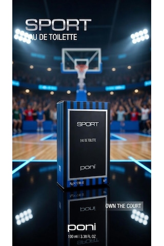 Poni Sport Eau De Toliette 100ml Yeni Aromatik