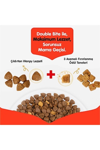 Wanpy With Oven Baked Bites Tavuklu Tahılsız Yetişkin Köpek Maması 1500 G