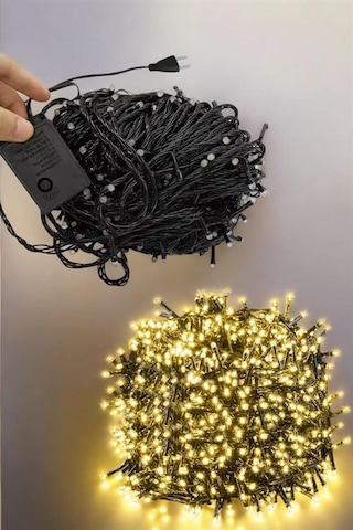 10 Metre Led Işık Saçaklı Dekoratif Şerit Led Renkli