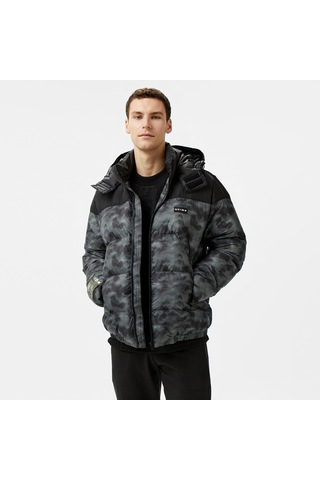 United4 Unıted4 Camouflage Coat Erkek Haki Mont - 24ojcm Haki