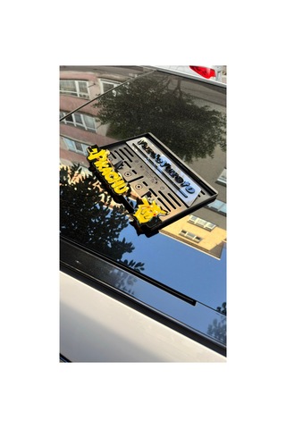 Motor Plaka Uyumlu Pleksi Pleksi Plakalık Pikachu Uyumlu - 785427438