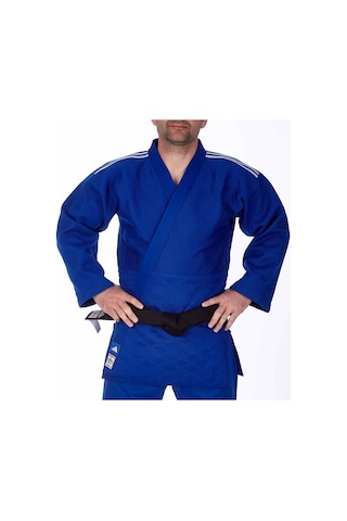 Adidas Champion Iıı Ijf Onaylı Judo Elbisesi Mavi Judogi Mavi
