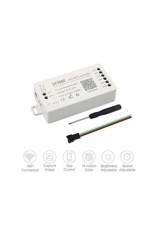 Ws2811-ws2812 Sp108e Pixel Şerit Led Wifi Kontrol Cihazı