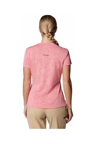 Columbia Bluebird Canyon Kadın Kısa Kollu Tişört-8213 Pembe