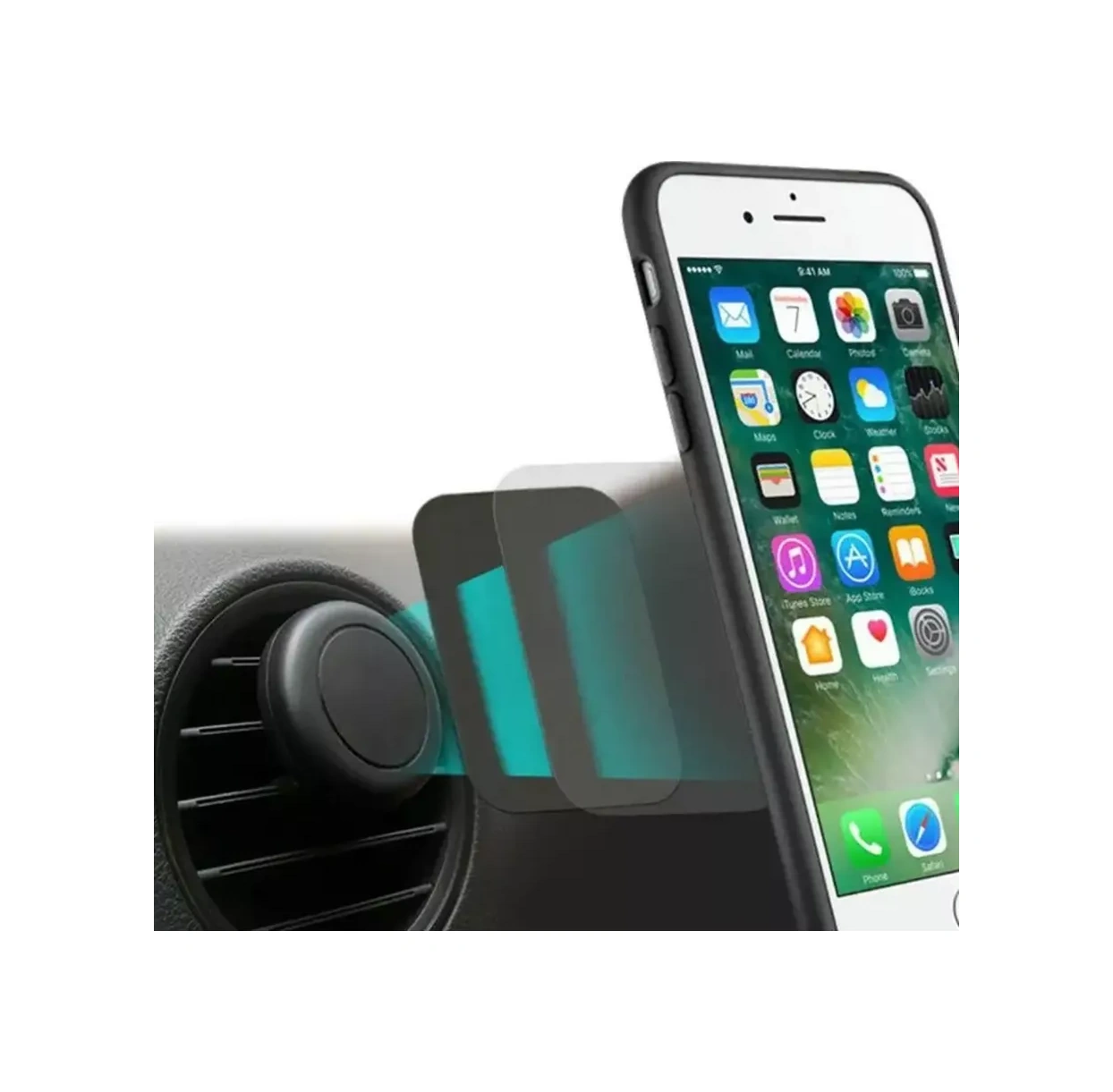 Ceholer Telefon İçin Metal Plakalar 65 45 Siyah 174030524 Siyah