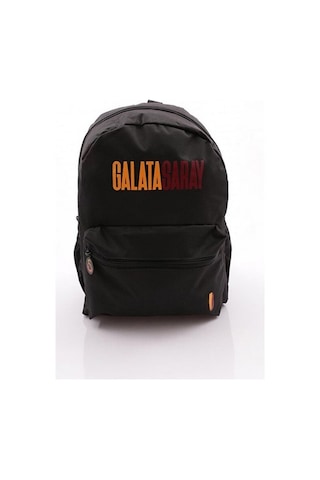 Gsstore Galatasaray Orijinal Lisanslı Spor Siyah Çocuk Sırt Çantası Siyah