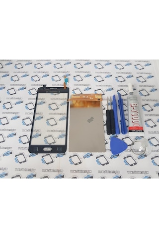 Samsung Uyumlu Galaxy Grand Prime G530 Dokunmatik Iç Lcd Gold