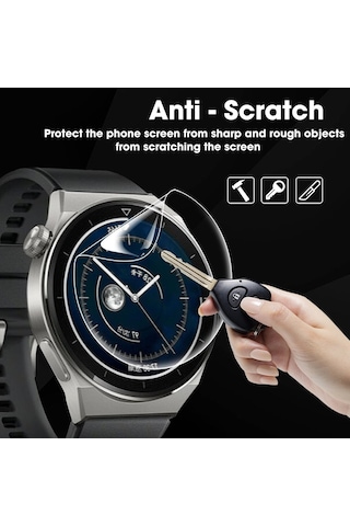 Huawei Watch Gt Runner Ekran Koruyucu Şeffaf Tpu Film 2 Adet