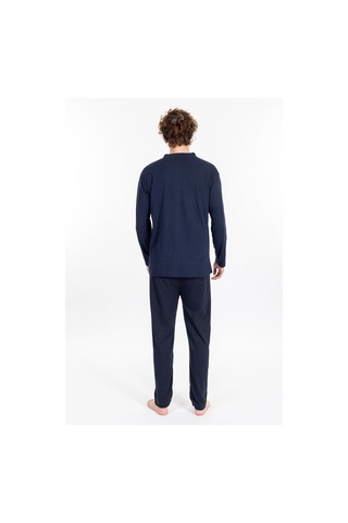 Erkek 1004 Jakarlı Süprem Pijama Takımı Bordo Bordo