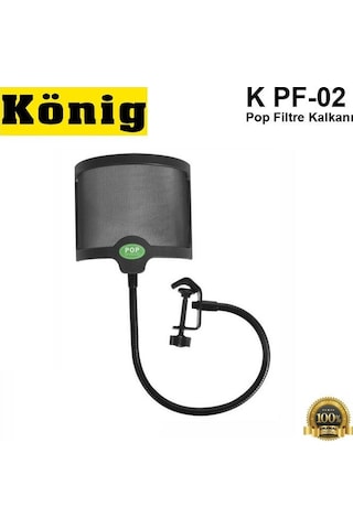 König K Pf-02 Pop Filtre Kalkanı