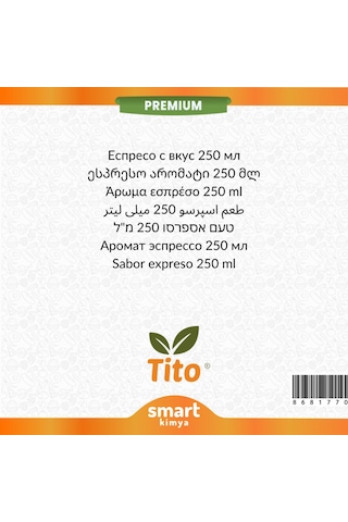Premium Espresso Aroması 250 Ml