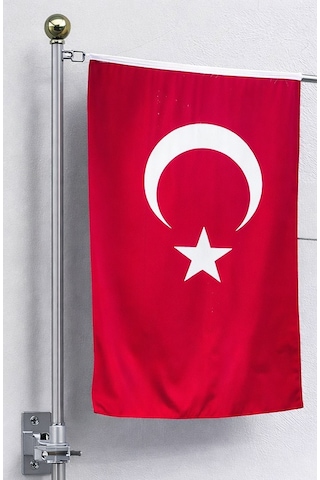 20x30 Cm Türk Bayrağı İç Ve Dış Mekan Kullanımına Uygun Duvar, Balkon, Okul Ve Tören Bayrağı Tek Ebat