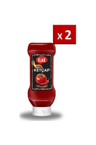 Acılı Ketçap 650 Gr X 2 Paket