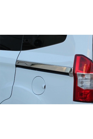 Ford Courier Sürgülü Kapı Çıtası 2 Prç Krom 2014 ve  Sonrası