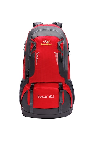 Vanaheimr 8610 Outdoor Kamp Yürüyüş Sırt Çantası 60litre Kırmızı