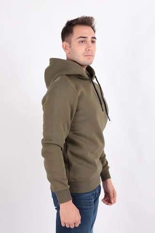 Cazador 5616 Erkek 3 İplik Sweatshirt Haki