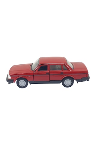 1:32 Volvo 240 Gl Çek Bırak -araba - 43784-kırmızı Kırmızı