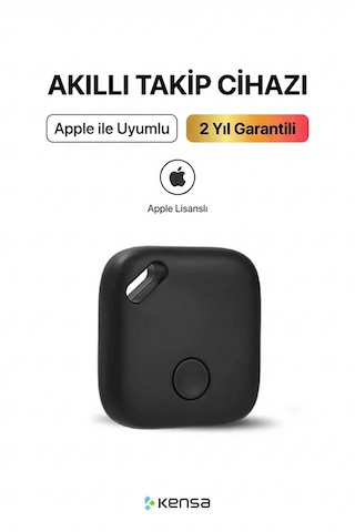 Apple Bul Ağı Uyumlu Tag Akıllı Takip Cihazı - Kayıp Eşya, Evcil Hayvan Takip, Çocuk, Araç 1
