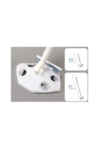 Islak Mendil Uyumlu Pratik Çek Çekli Mop Çok Renkli