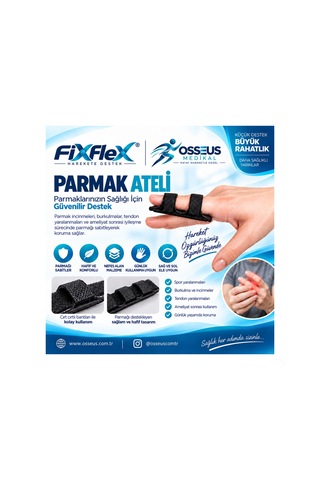Kumaş Kaplı Parmak Ateli Standart Diğer