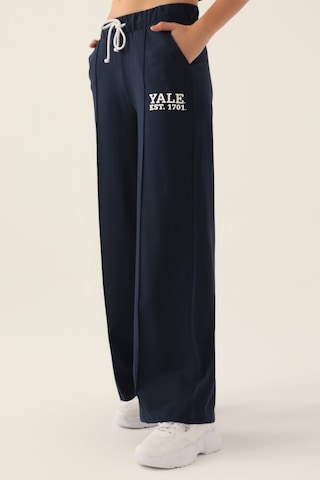 Yale Striped Lacivert Kadın Eşofman Altı 5274-42908 Lacivert