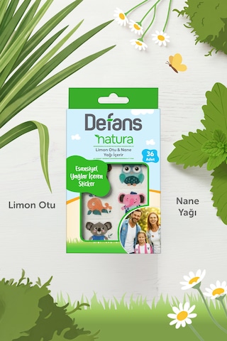 Defans Natura Esansiyel Yağlar İçeren Sticker 2'li