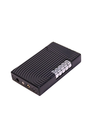 Black Martin Soft Flame Siyah Metal Çakmak - Tr9277
