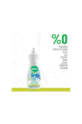 Siveno %100 Doğal Bulaşık Sabunu Bitkisel Elde Bulaşık Sabunu Nemlendirici Vegan 500 ML