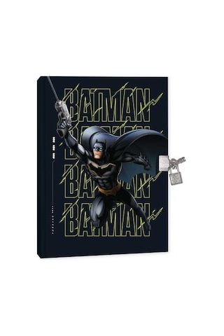 Batman 14x20 80 Yaprak Kilitli Hatıra Defteri