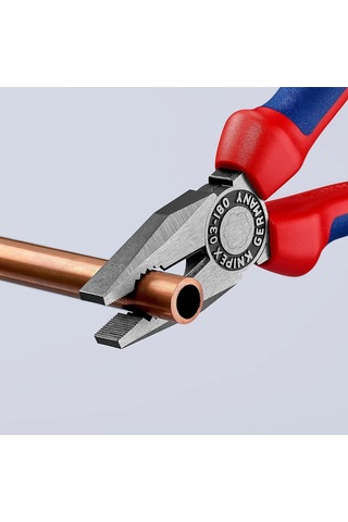 Lexroo Kombine Pense Siyah Attramentize, Çok Bileşenli Saplı 180 Mm 03 02 180 Standart