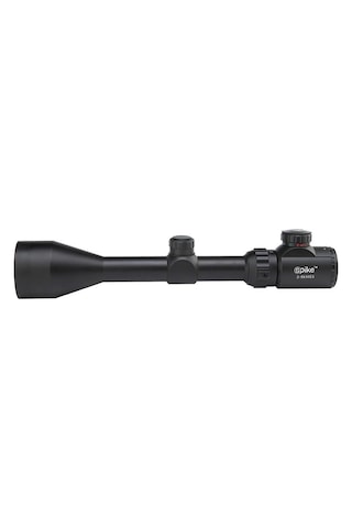 3-9x50 Zoomlu Dürbünü Kırmızı, Yeşil Işık Çelik Gövde Açık Gri