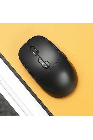 Besthome1 2.4g Kablosuz Black Fare Ergonomik Bilgisayar Faresi Güç Göstergeli Usb Alıcılı Optik Sensör Chromebook Laptop Tablet -