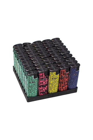 Erzisepet Çakmak Erzi Turbo2000 Zebra Rüzgarda Sönmeyen Çakmak 50'Li