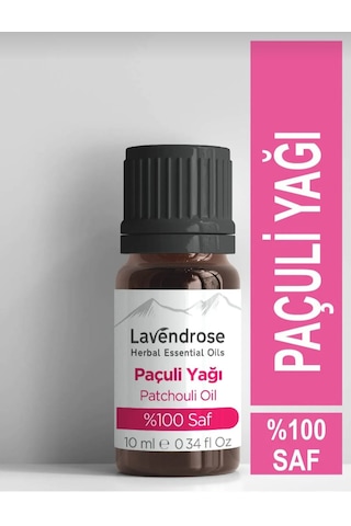 Lavendrose Paçuli Yağı %100 Saf Bitkisel Aromaterapi 10ml