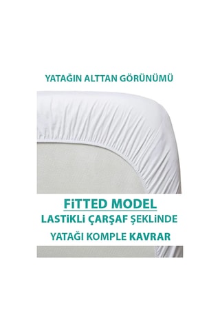 %100 Pamuk Sıvı Geçirmez Bebek Alezi - Yatak Koruyucu Çocuk Alez - Park Yatak Ve Beşik Uyumlu