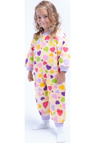 Kalp Desenli Kız Çocuk Uyku Tulumu 001