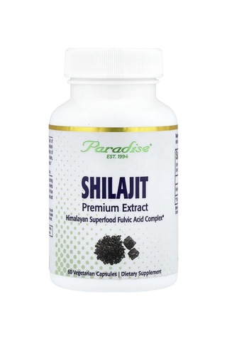Paradise Herbs, Shilajit Extract, 250 Mg, 60 Vegetarian Capsules
